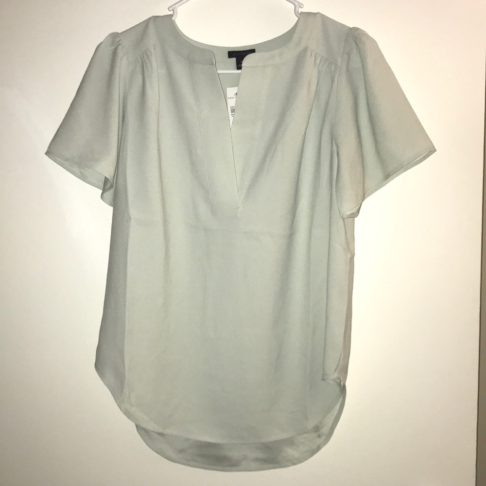 Ann Taylor Mint Green Top Size XS